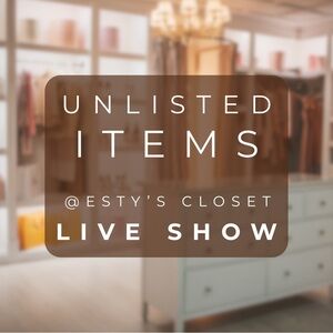 Unlisted Items Live Show